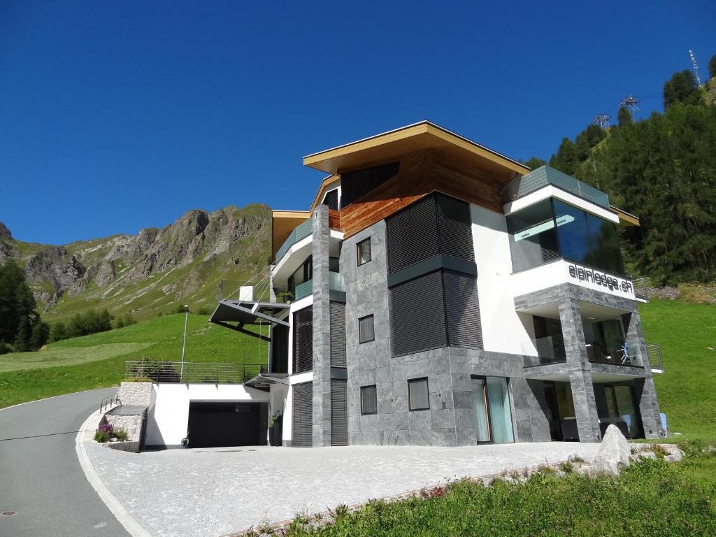 Alpinlodge&Spa Samnaun Exterior foto